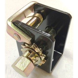 2 - Lashing Winch 2" (1 Left, 1 Right) Track Tie Down Strap Tow Dolly Ratchet Binder Rack Truck Flat