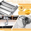 Hushee 8 Pcs Pasta Maker Machine Set Including Stainless Steel