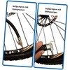 Alipis Inflatable Bike Accessories Set 7pcs Bike Pump Needles Ball