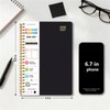 Student Planner 2026-2027, Black Spiral Academic Planner with Colorful Pages,