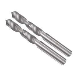 CoCud Solid Carbide Drill Bits, 4.1mm Diameter, YG6 (C2/K20) Tungsten Carbide Straight Shank Twist Drill Bits - (Applications: for Stainless Steel Alloy), 2-Pieces