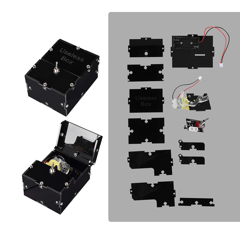 Useless Box Kit, Box DIY Parts Kit Automatic for Men