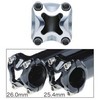 DIXNA Lead Stem 1 inch (25.4 mm) 84° Polished BK