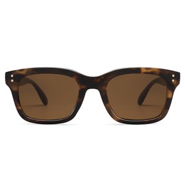 Appassal Retro Rectangular Sunglasses for Women Men Vintage 90s Fashion Trendy 2025 Square Sunnies AP3731 Tortoise/Brown