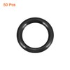 sourcing map Pack of 50 Nitrile Rubber O-Rings 12 mm