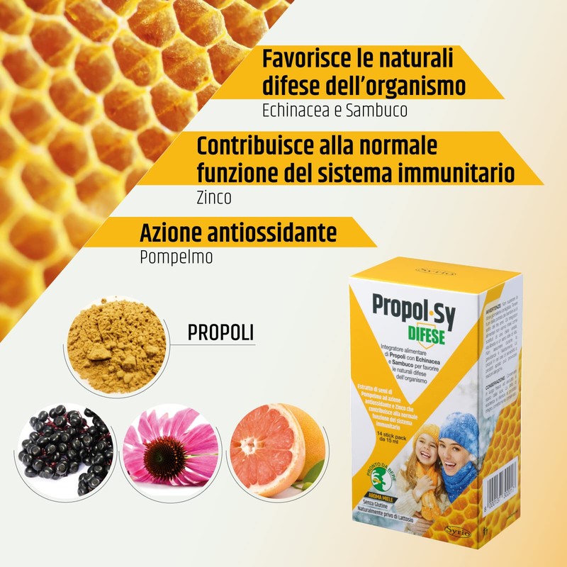 Syrio Integratori Alimentari, Propol-Sy Difese Integratore alimentare a base di