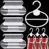 FoldTier 50 Pcs Scarf Hanger Plastic Holder Organizer Space Saving