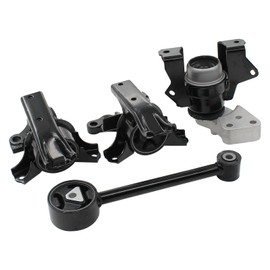 DriveFix Engine Motor & Transmission Mounts Kit for Mitsubishi Mirage 2014-2022 Mirage G4 2017-2022 1.2L