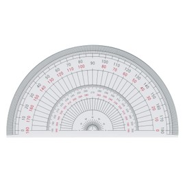 utida Semicircle 分度器 15 cm 1 – 822 – 0103 