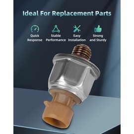 SCITOO Fuel Injection Pressure Sensor Replacement for Ford 6.0 Powerstroke ICP Sensor for Ford F250 F350 F450 F550 Excursion E-350 E-450 1845428C92 04-10 for Ford 6.0 4C3Z-9F838-AB