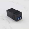 VGOL 5PCS USB 3.0 Keystone Adapter Female to Female USB
