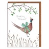 Lottie Murphy Pheasant Birthday Card - 'Birthday Pheasant' - Card