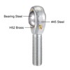 sourcing map 2pcs POS12 Spherical Rod End Bearing 12mm Bore