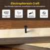 Wood Screws Assortment Kit, FIXLINK 240 PCS High Hardness Flat