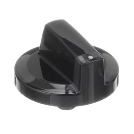 WPW10316662 Black Knob Compatible With Whirlpool Cooktops - Budora - AP6019355, W10316662, 1876611, PS11752661