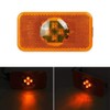 Daiilg 24V Car Truck LED Side Marker Light Amber Indicator