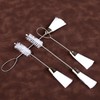 ArrErr 8 Pack Sewing Machine Cleaning Brushes with Nylon Bristles