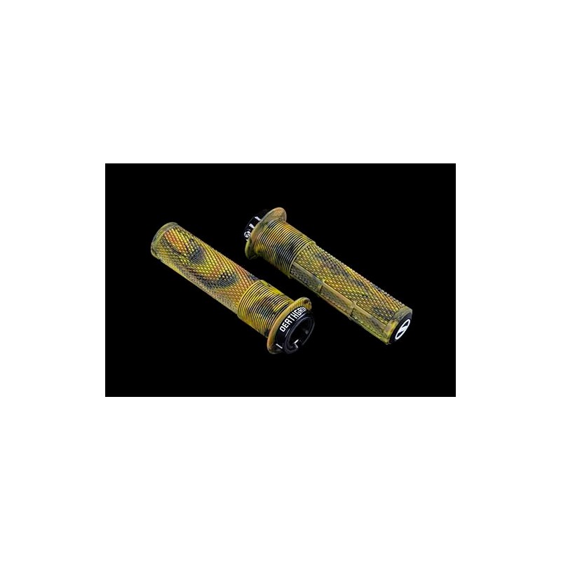 DMR Deathgrip 2 Flanged Handlebar Grips (Camo, Thin)
