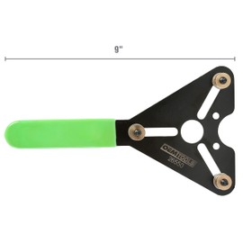 OEMTOOLS 26550 A/C Clutch Holding Tool, Non-Slip Grip, Adjustable Pin, Vehicle Air Conditioner Repair Clutch Installation and Removal, Black and Green