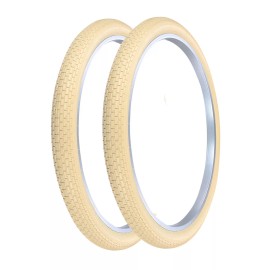 PRO+ TIRES 26 x 2.125 Cream G-5009 PAIR (2 PCS)