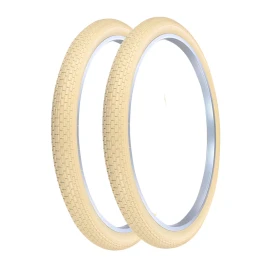 PRO+ TIRES 26 x 2.125 Cream G-5009 PAIR (2 PCS)