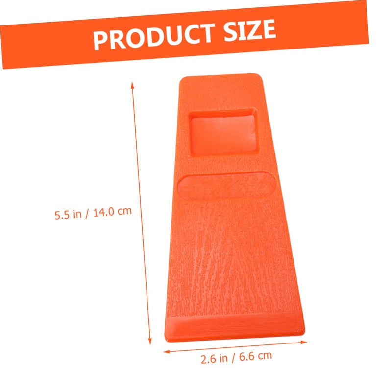 Kisangel Tree Wedge Woodcutting Accessory Logging Chock Tool Cutting Wedge