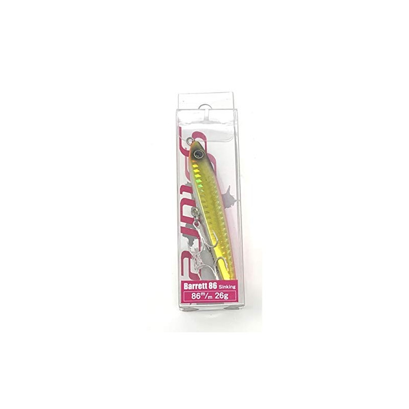 FromHokkaido Salt Lure Jigminnow Barrett86 (Bullet 86) 26g Sinking #10