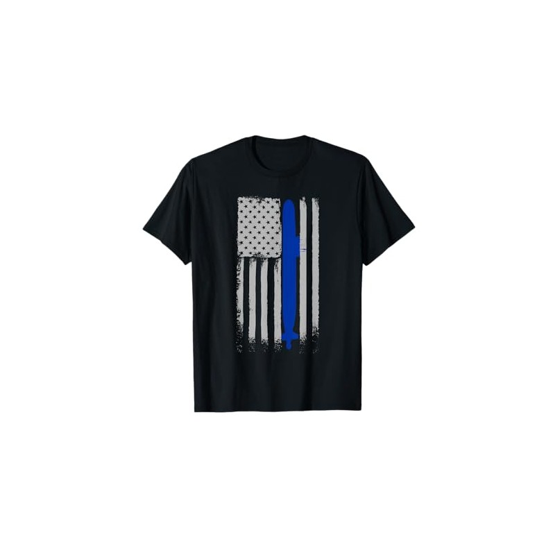 Submarine USA Flag - Shirt Gift For Submariner T-Shirt