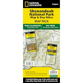 Shenandoah Day Hikes and National Park Map [Map Pack Bundle] (National Geographic Trails Illustrated Map)