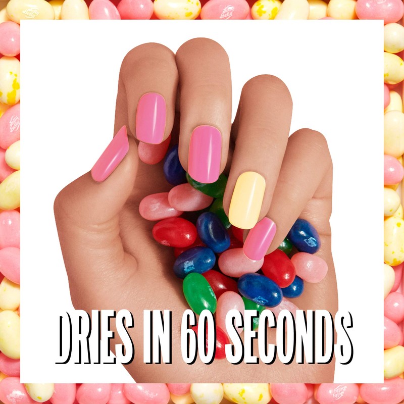 Sally Hansen Insta-Dri X Jelly Belly Nail Polish, Blueberry, 0.31