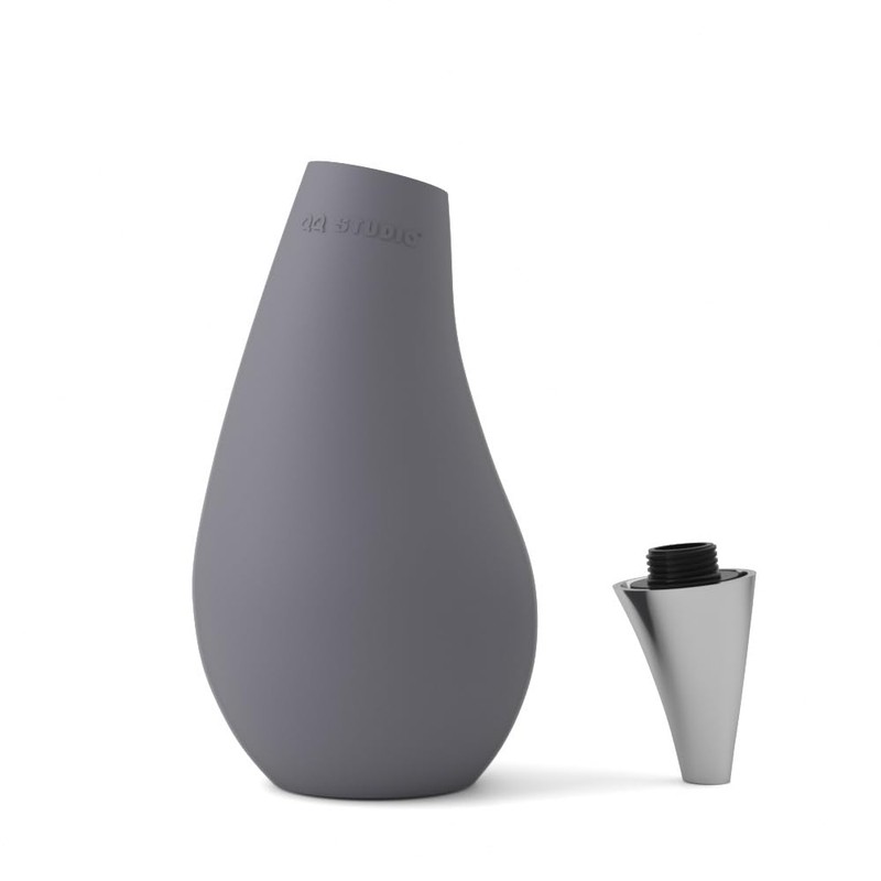 Kitchen Bathroom Squeeze Dish Soap Dispenser Tear Drop Shape with