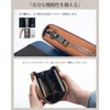 LUOLUO Coin Purse, Men's, Genuine Leather, Coin Case, Italian Leather,