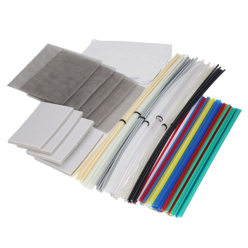 106PCS Plastic Welding Rod 12 Colors ABS PP PU PE