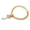 Initial Letter Cuban Chain Dog Chain Pet Chain Pet, Cat,