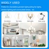 TZHILAN Dimmable E11 Led Bulbs 120V 100W Halogen Bulbs Equivalent,T3