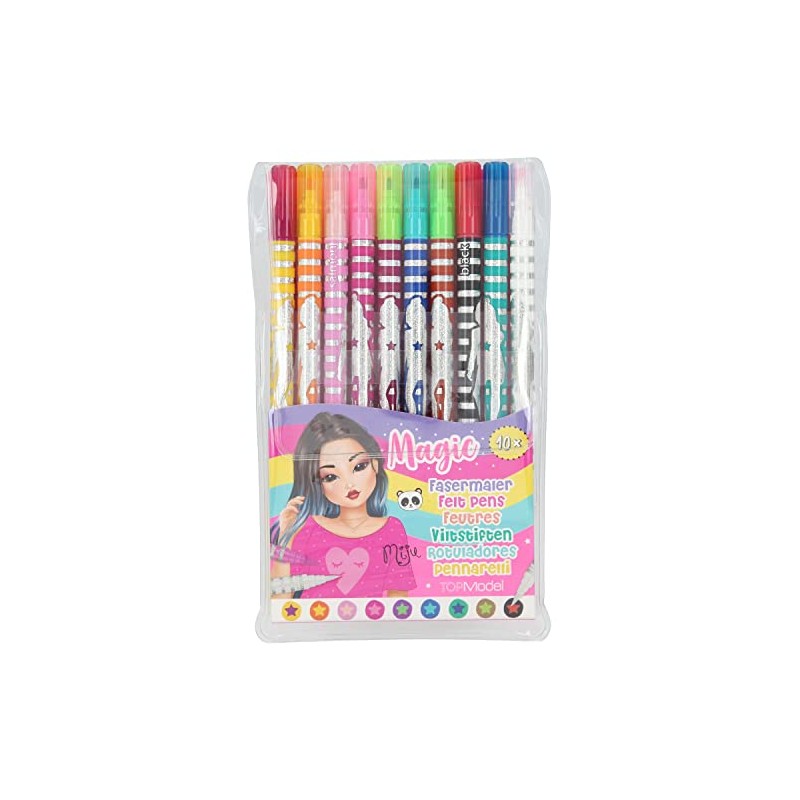 Depesche TOPModel 10724 Magic Double Fibre Tip Pens with Double