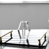 Crystal Vase 4.5-inch High, Modern Crystal Home Office Decor for
