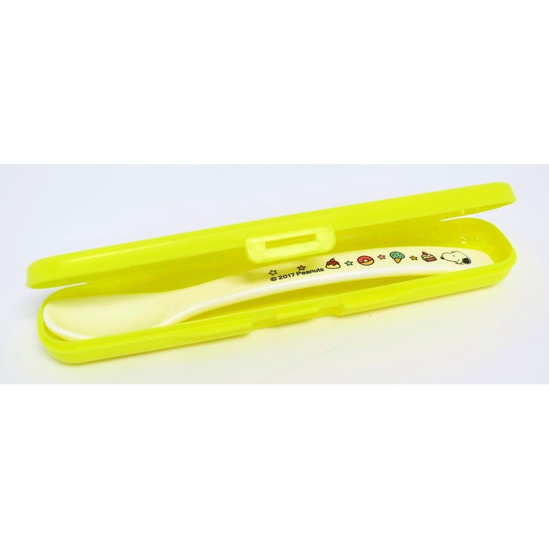 OSK Peanuts Spoon & Case BR-6 Yellow Case: Approx. 5.3