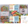 Reymann-Versand Complete Tombola Set Colourful 300 Winnings + Stickers 1000 Studs