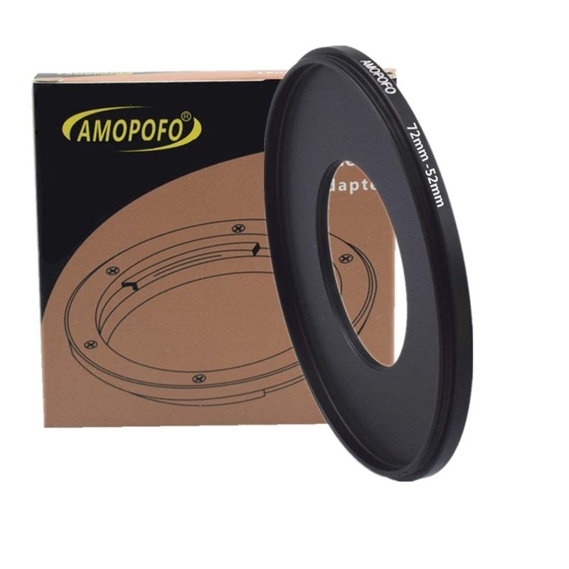 72mm to 52mm Step-Down Ring Filter adapter/72mm to 52mm Camera