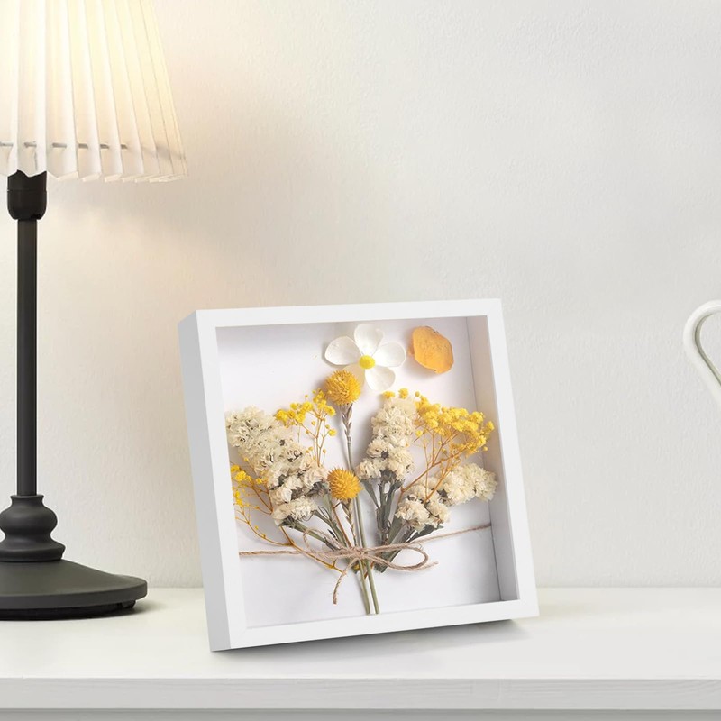 WISYOK 3D Picture Frame for Filling 22 x 22 cm,