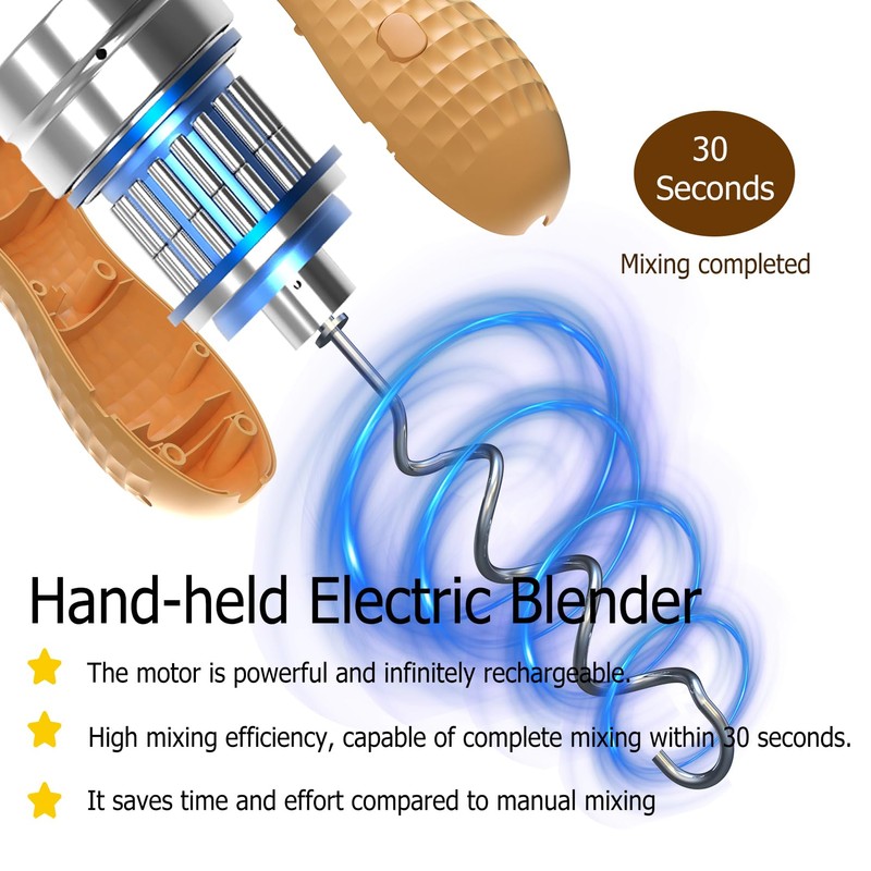 Electric Peanut Butter Stirrer, Peanut Butter Mixer Effortlessly Blend Oil