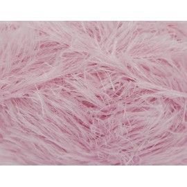 King Cole Moments Eyelash Knitting Yarn 50 g ball feather style fashion yarn (Soft Pink – 479) by King Cole