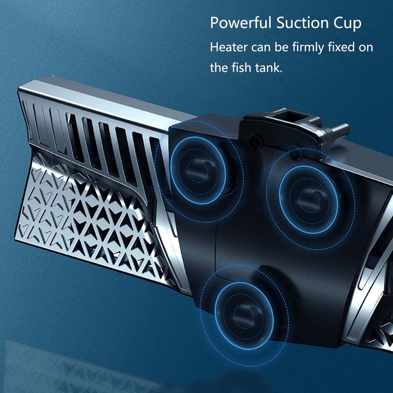 Carefree Fish Aquarium 500W 2IN1 Ceramic Heater PID Control Digital