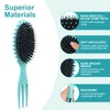 Boperzi Curly Hair Brush, Curl Brush, Boar Bristle Hair Brush