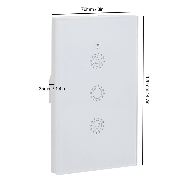 WiFi Smart Switch Curtain Intelligent Dimmer for Tuya Remote Control