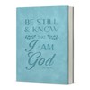 KSFFWQIN Christian Notebook Journal Bible Verse Be Still and Know That I Am God Journal Scripture Writing Notebook Religious Gifts for Women Men