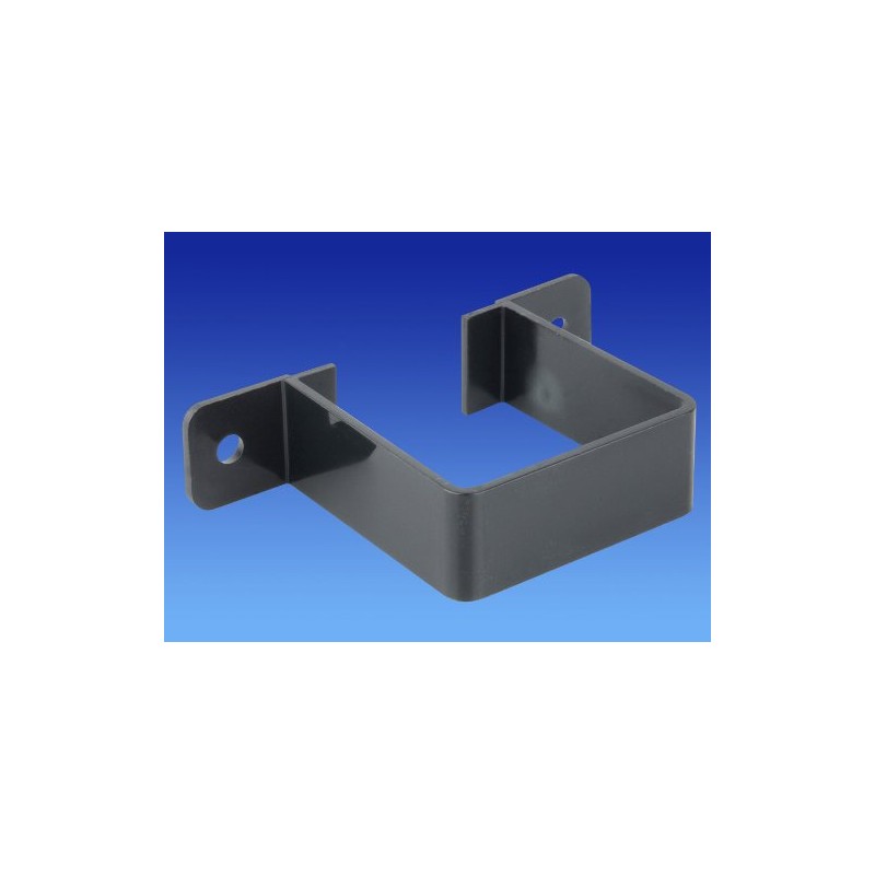 Wavin OSMA 4T834 Black Pipe Bracket for 61mm Square downpipe