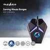 NEDIS Gaming Mouse Bungee with 3 USB hub, Backlit lights