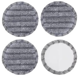 4X Replacement Microfibre Mop Pads for Dyson Mop & Vacuum Heads/Attachments - Quality Absorbent Mopping Pads for Dyson (Pack of 4)